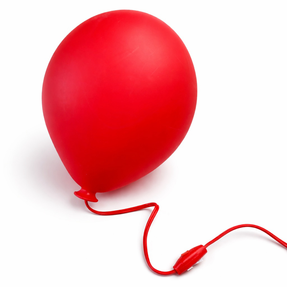 Vintage IKEA Dromminge Red Balloon Wall Lamp Y2K Kids Light